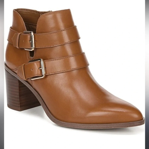 Franco Sarto Booties size 8.5 in excellent like-new condition with zips on side - Picture 1 of 5